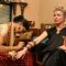 A guest at the launch of Bollywood actress Ayesha Julka''s second branch of Spa salon nails "Anantaa"