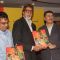 Bollywood superstar Amitabh Bachchan at the book launch of "Bollywood in Posters" at Crossword, Juhu