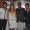 Manish Malhotra, Nandita, Rockey and Vikram Phadnis at IIFA cricket & Fashion Extravaganza media meet at Trident BKC