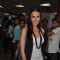 Neha Dhupia at AXN Action Awards media meet at Golds Gym, Bandra, Mumbai