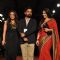 Bollywood actress Rani Mukherjee and Vidya Balan with designer Sabyasachi Mukherjee''s show at the Delhi Counter Week 2010, in New Delhi on Tuesday