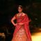 Bollywood actress Kangna Ranaut showcasing a creation by designer J J Valaya at the Delhi Couture Week 2010, in New Delhi on Friday