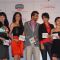 Celina Jaitley, Isha Koppikar, Javed Jaffrey, Gul Panag and Divya Dutta at Hello Darling film music launch