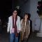 Sanjay Khan catch up on film Expendables at PVR, Juhu