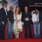 Amitabh Bachchan, Aishwarya Rai, Danny Denzongpa and Rajnikant at Robot music launch at JW Marriott
