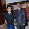 Sajid Khan with Sudhanshu Hukku at Locations Awards' party at Novotel