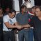 Salman Khan, Aamir Khan and Subhash Ghai at Dabangg success bash at Vie Lounge