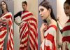 Who WORE it Better: Kriti recreates Deepika's candy-striped saree look