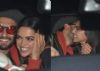 Ranveer and Deepika get all lovey-dovey and their PDA is unmissable!