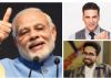 Bollywood Celebs urge people to vote on Modi's behest