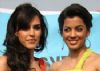 Neha and Mugdha at Gillette rally!