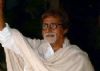 Big B comes out to greet well-wishers (With Image)