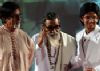 Amitab Bachan and Balasaheb Thakrey at the releasing album of UMEED