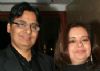 Producer Vashu Bhagnani and his wife Pooja on 25th wedding anniversary