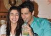 Alia, Sidharth get makeover during salon launch
