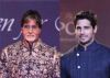 Sidharth walked the ramp with Big B, excited
