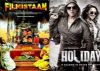 'Holiday...' stable, 'Filmistaan' picks up on day two