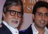 Junior Bachchan takes family selfie on Big B's b'day