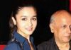 It runs in the family: Alia on father's singing debut