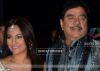 Role reversal: Sonakshi teaches dad how to 'walk'