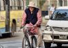 After cycling in 'Piku', Big B rides scooter for 'Te3N'