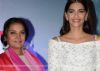 Shabana Azmi encouraged Sonam to become actress