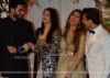 Big B, SRK grace Bipasha, Karan's wedding reception