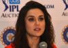 Preity reacts strongly to news of spat with IPL team coach