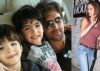 Hrithik takes care of the kids while Sussanne parties