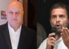 No one has insulted a PM more than Rahul Gandhi: Anupam Kher
