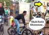 Salman Khan SHOUTS Shah Rukh Khan outside Mannat & Runs away