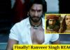 Ranveer REACTS to Padmavati Controversy BUT RAN AWAY soon after