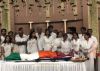 Sridevi draped in a Tricolor, Dressed as a Bride: Final Journey