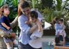 Inaaya wants to CHILL in the Pool with Dad but Mom says NO:Video Below
