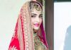 Meet The Gorgeous Bride Sonam Kapoor In Anuradha Vakil Lehenga