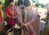 Post Marriage Sonam- Anand's CAKE CUTTING Ceremony