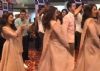 Crowd goes BERSERK when Madhuri shows her MOVES on Ghagra at a MALL