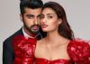 Did Athiya Shetty flew down to London to be with Arjun Kapoor?