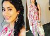 Janhvi Kapoor looks ultra chic in this floral top and dhoti pants