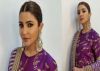 Anushka Sharma is a sight to behold in this purple ensemble