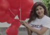 What is Shilpa Shetty Kundra HIDING behind 100 balloons?