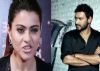 Check Out! Kajol's ANGRY reaction to Ajay Devgn's prank