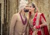This couple's first Karwa Chauth  looks completely adorable!