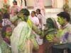 Holi Celebration on the sets of Navya