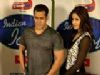 Salman and Katrina on the sets of 'Indian Idol 6'