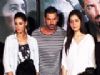John and Nargis Fakhri at the first look launch of Madras Cafe