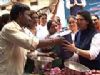 Rakhi Sawant distributes 10,000 dustbins to Mumbaiker's