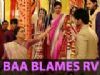 Baa To Blame RV For Disha's Condition