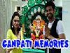 Himanshoo Malhotra and Amruta Khanvilkar thanks Bappa