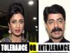 TV actors opinion Tolerance -Intolerance issue